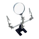 Увеличителна, настолна лупа с щипки, 60mm, увеличение 3х , 608-391A, Pro's Kit