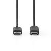 DisplayPort кабел, DisplayPort-HDMI, 2m, черен, 4K 60Hz, NEDIS
 - 2