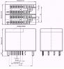 Електромагнитно специално реле бобина 220VAC 250VAC/10A 8PDT - 8NO+8NC 4 RH 40 - 3 - Викиват Електромагнитно специално реле бобина 220VAC 250VAC/10A 8PDT - 8NO+8NC 4 RH 40 - 3