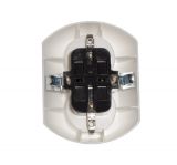 Double electrical outlet, single phase, 250VAC, 16A, white, ellipse, in-wall mounitng - 2 - Vikiwat Double electrical outlet, single phase, 250VAC, 16A, white, ellipse, in-wall mounitng - 2