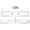 LED тяло за стена PROLINE-D, 36W, 220VAC, 3000lm, 3000K, топло бяла, 1200mm, BN19-01230 - 3 - Викиват LED тяло за стена PROLINE-D, 36W, 220VAC, 3000lm, 3000K, топло бяла, 1200mm, BN19-01230 - 3