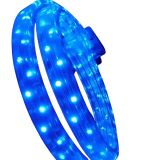 LED маркуч, 73 диода на метър, 1.8W/m, 230VAC, IP20, син