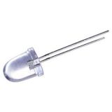 LED diode, Ф10 mm, cold white