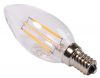 LED лампа BA38-0410, 4W, 220VAC, E14, 3000K, топлобяла, тип свещ - 2