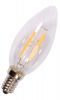 LED Bulb BA38-0410, 4W, 220VAC, E14, warm white - 3