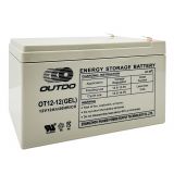 Traction battery 12V 12Ah, OT12-12(GEL)/CD, OUTDO
