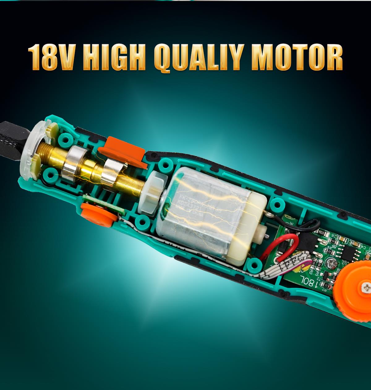 Grinding machine, 18W, 5000~22000rpm, PT-5201NF, PRO'S KIT