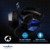 Gaming headset GHST250BK, 3.5mm, built-in microphone, black and blue
 - 11