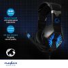 Gaming headset GHST250BK, 3.5mm, built-in microphone, black and blue
 - 10