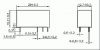 Electromechanical Relay universal  JQX-115F 5VDC 250VAC/16A NO +NC - 2