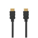 HDMI кабел, HDMI-HDMI, 7.5m, черен, 4K 30Hz, Ethernet, NEDIS