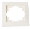 Electrical Switch Frame, LM60001, PVC, white