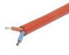 SIHF cable, heat resistant, silicone 2x0.50mm2