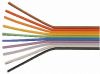 Multicolor flat cable 10x0.35mm2