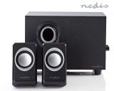 Computer speakers for PC, USB, 33W, RMS 11W, black, CSPR10021BK, NEDIS