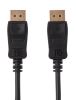 Cable DisplayPort / M to DisplayPort / M, 1.8m, gold plated terminals - 2