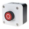 Single Button Push LAY5-B112, 400 V, 10 A ,SPST, NC - 1