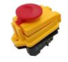 Push Button YH02-A, 2 buttons, 250VAC, 16 A , start / stop, with cover
 - 1