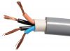 Cable, instalation, 4х0.75mm2, copper, flexible, grey, H05VV-F
