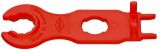 Wrench for MC4 connectors for solar panels, Knipex 9749662