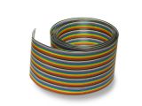Multicolor flat cable 50x0.08mm2