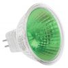 Халогенна лампа 220 VAC, 50 W, G5.3, закрита, зелена - 2 - Викиват Халогенна лампа 220 VAC, 50 W, G5.3, закрита, зелена - 2