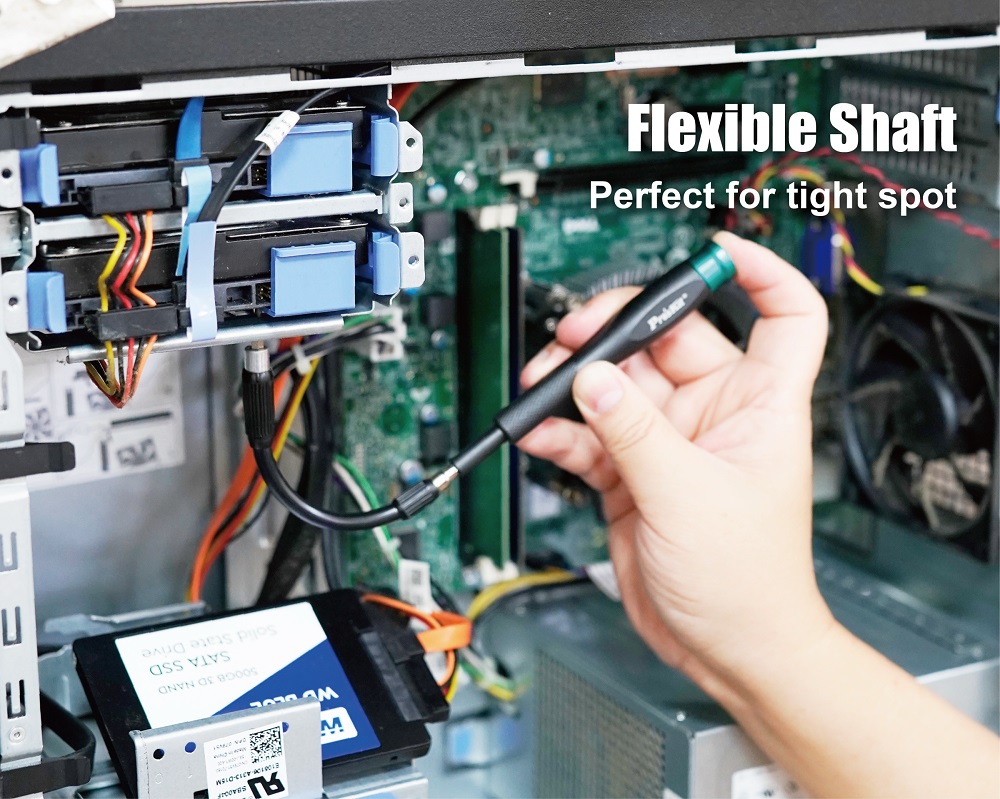 Equipment repair kit, screwdriver with bits, 76 pieces, SD-9376M