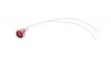Signal Lamp, AL-244, 220VAC, red , with cap - 2 - Vikiwat Signal Lamp, AL-244, 220VAC, red , with cap - 2