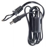 Power cord with laptop adapter tip, 6.5x3.1mm, 1m