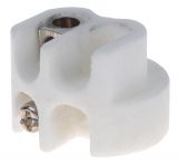 Фасунга G5.3, керамична, бяла, за мощни метал-халогенни лампи