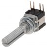 Potentiometer switch, (ON-0-ON), Ф6x20mm Trench - 3