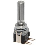 Potentiometer switch, (ON-0-ON), Ф6x20mm Trench