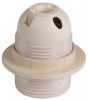 Lamp socket, type "Ring", E27, PVC - 3