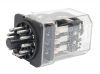 Electromechanical Relay universal JQX-10F 12VAC 250VAC/10A 3PDT 3NO + 3NC - 1