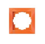 Electrical Switch Frame, LM60001, PVC, orange - 1 - Vikiwat Electrical Switch Frame, LM60001, PVC, orange - 1