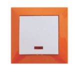 Electrical Switch Frame, LM60001, PVC, orange - 3 - Vikiwat Electrical Switch Frame, LM60001, PVC, orange - 3