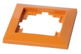 Electrical Switch Frame, LM60001, PVC, orange - 2 - Vikiwat Electrical Switch Frame, LM60001, PVC, orange - 2
