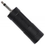 Adapter, plug 2.5 mono M-plug 6.3 mono F