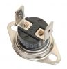 Bimetal Thermostat KSD-301A 70°C NC 10A/250VAC bakelite body with loose bracket axial leads 2x6.3mm auto terminals - 2