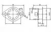 Bimetal Thermostat KSD-333R 60°C NC 16 A, 250 VAC - 2