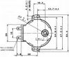 Microwave oven motor 49TYZ-A2 30VAC 4W 5 rpm PVC shaft ф7mm jamming 5mm - 2