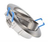 MITTO-R mounting bracket for halogen and LED bulb, nickel, GU5.3 / GU10, BH03-02074