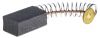 Brush carbon-graphite, SG-99-049, 12.5mm, 6mm, 26.5mm, upper - central, with spring, button cap - 2