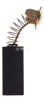 Carbon Graphite Brush central shunt spring with button cap