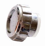 Копче за потенциометър Ф24х9 mm с индикатор сребрист цвят