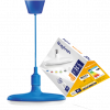 LED bulb UFO, 32W, E27, 2500lm, 3000K, warm white, BB01-63220, blue body - 1 - Vikiwat LED bulb UFO, 32W, E27, 2500lm, 3000K, warm white, BB01-63220, blue body - 1