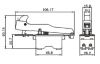 Електрически прекъсвач (ключ) за ръчни електроинструменти FA5-20/2B 12A/250VAC 2NO - 3