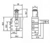Електрически прекъсвач (ключ), регулатор на обороти за ръчни електроинструменти  FA4-4/1BE-8 5A/250VAC - 3