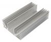 Aluminum cooling radiator profile 150mm 88x35 mm - 2