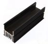 Aluminum cooling radiator profile 500mm SSR relays oxidized - 3